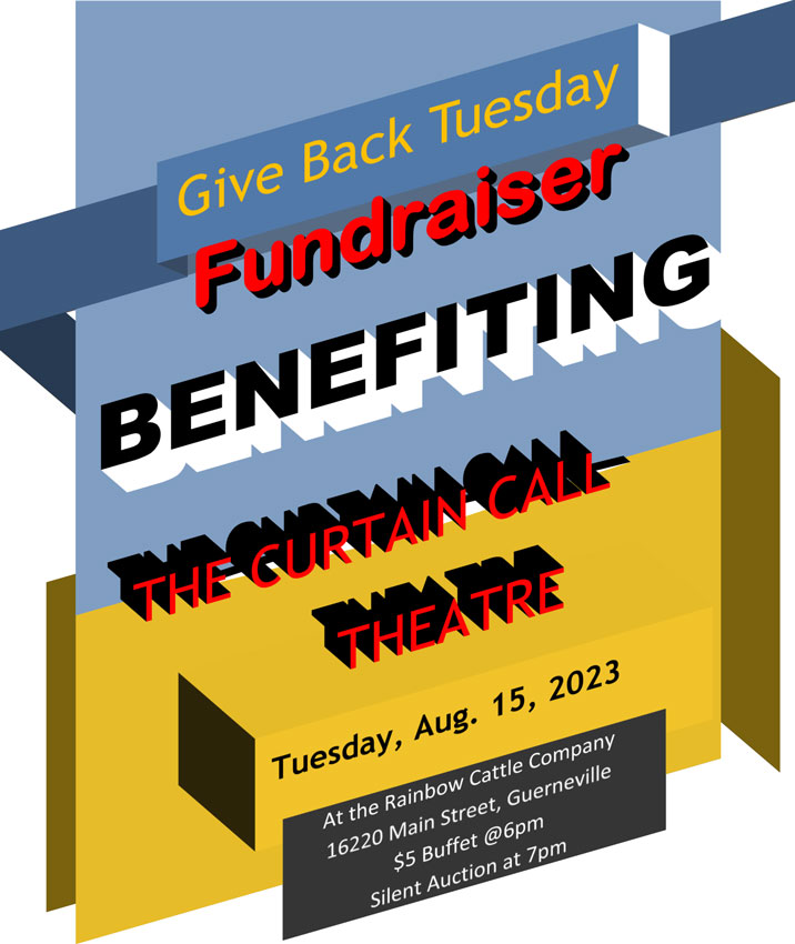 Curtain Call Theatre - Give Back Tuesday 2023